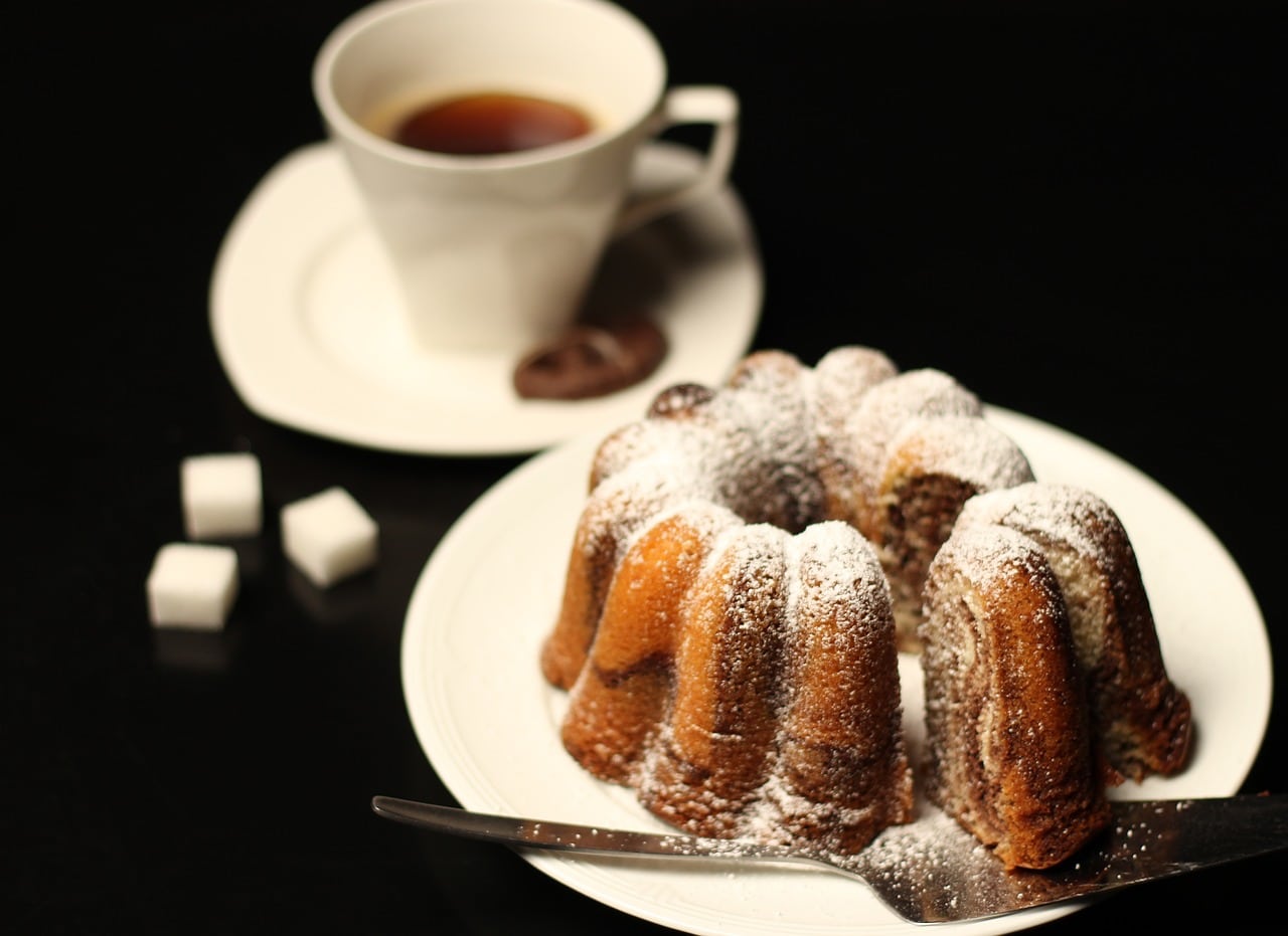 Bei Kaffee und Kuchen
