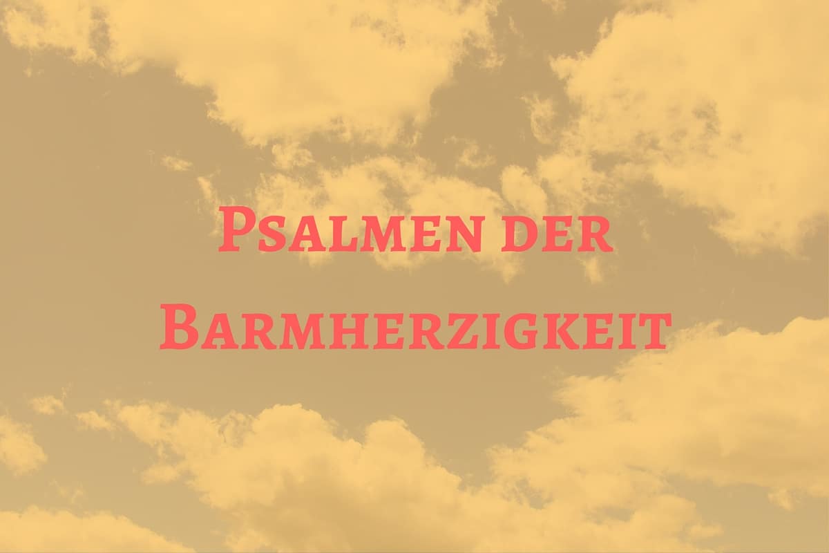 Psalmen der Barmherzigkeit