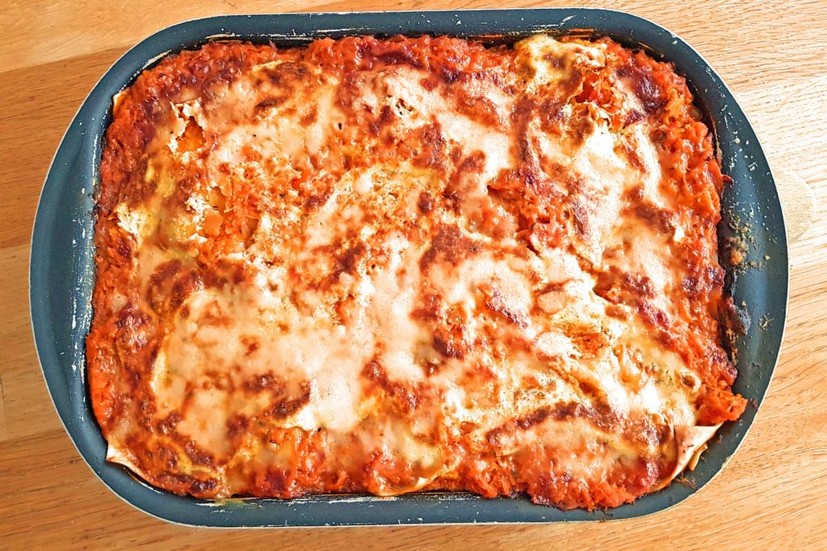Kürbislasagne - aus der Klosterküche